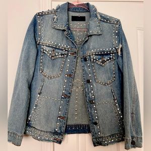 Cute jean jacket, practically new